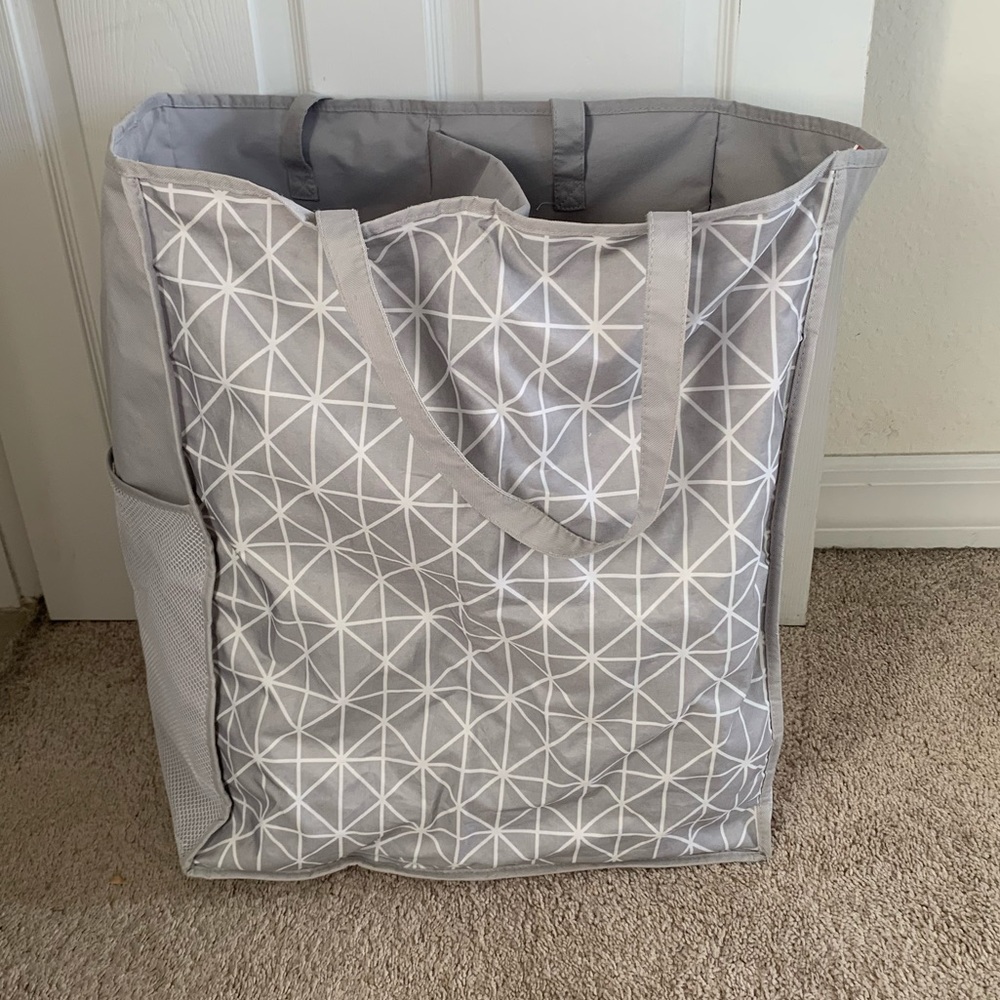 Grey Laundry Hamper